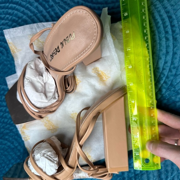 Prom Nude Heels by Public Desire size 6US - Picture 5 of 6